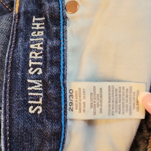 American Eagle Slim Straight Denim Jean - Picture 7 of 7